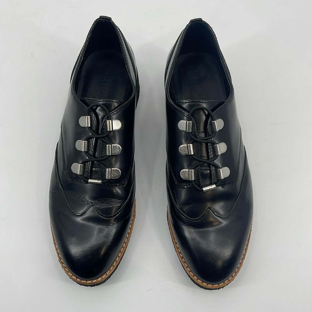 REBECCA MINKOFF WOMENS PLATFORM SHOES , SZ 8.5M. VERY GOOD CONDITION, PR…
